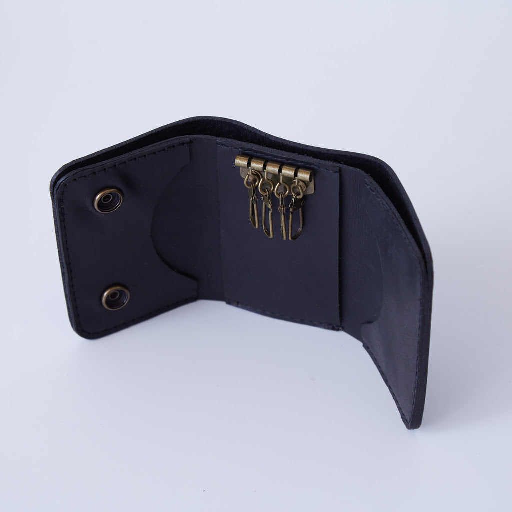Key Plus Llavero y Billetera de Cuero Vintage