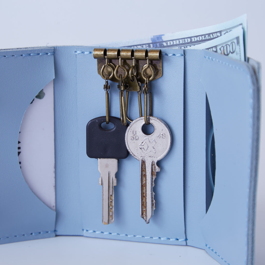Key Plus Porte-clés et Portefeuille en Cuir Classique