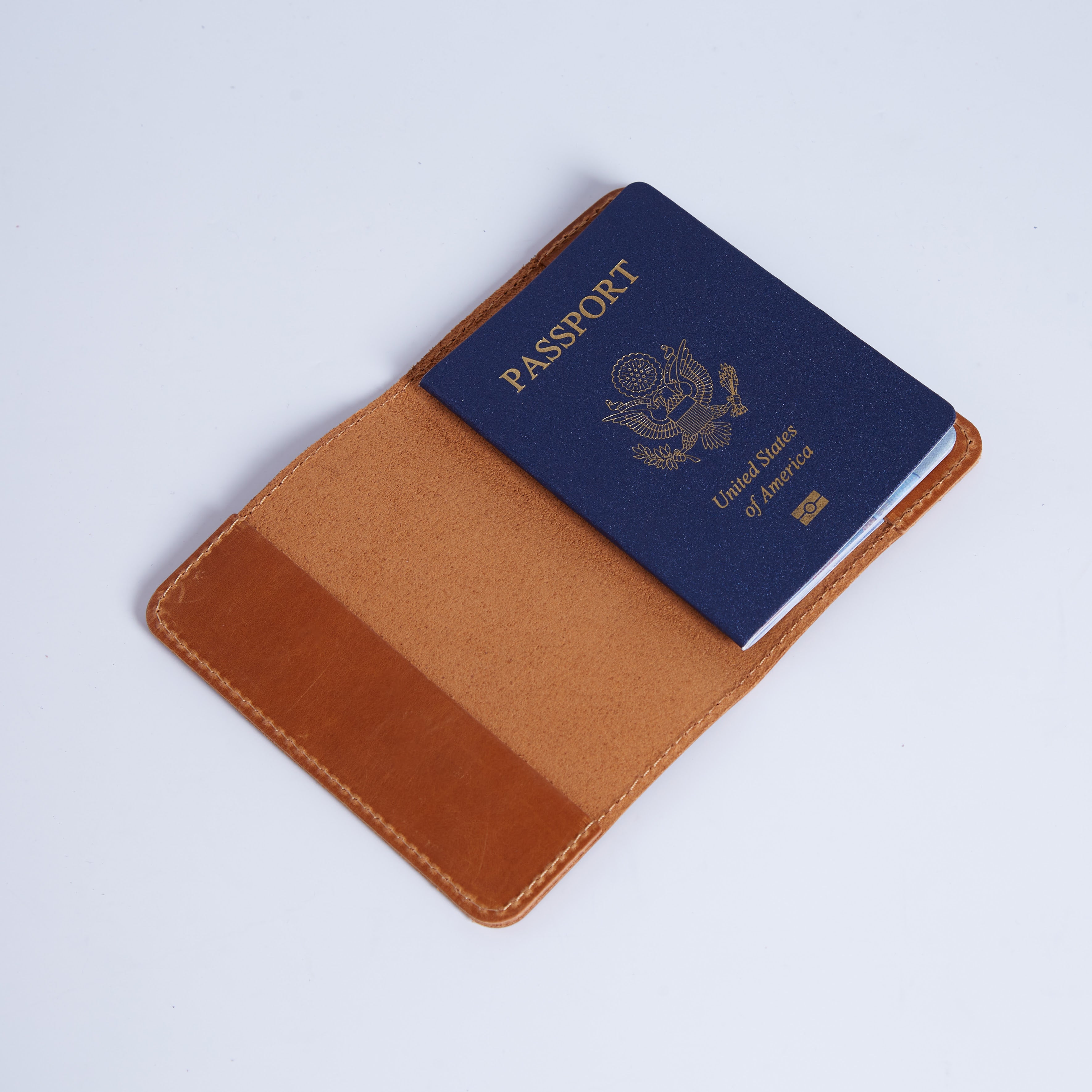 Cubierta de pasaporte de cuero de Bali