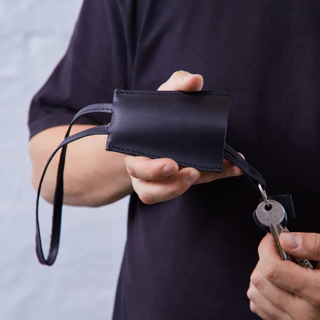 Home key holder made from genuine vintage leather - INCARNEĀ® Global