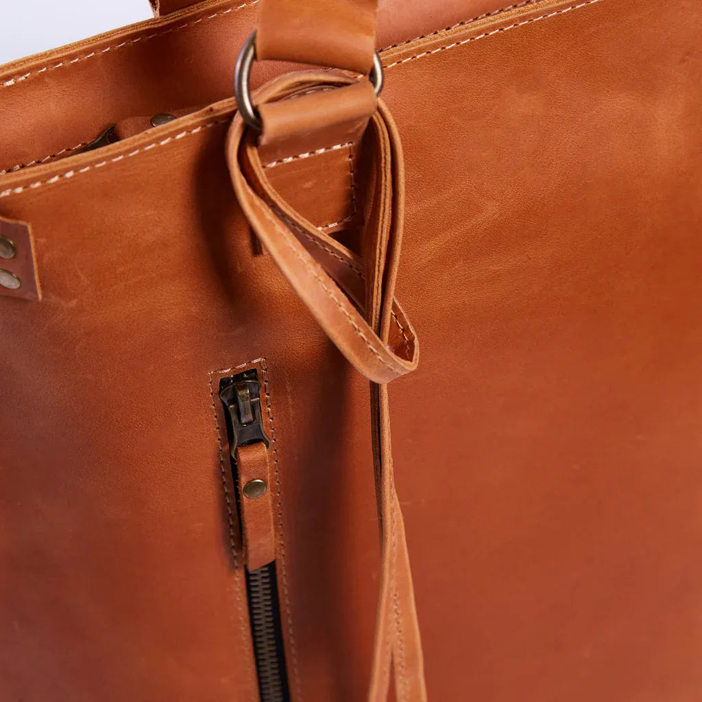 Home key holder made from genuine vintage leather - INCARNEĀ® Global