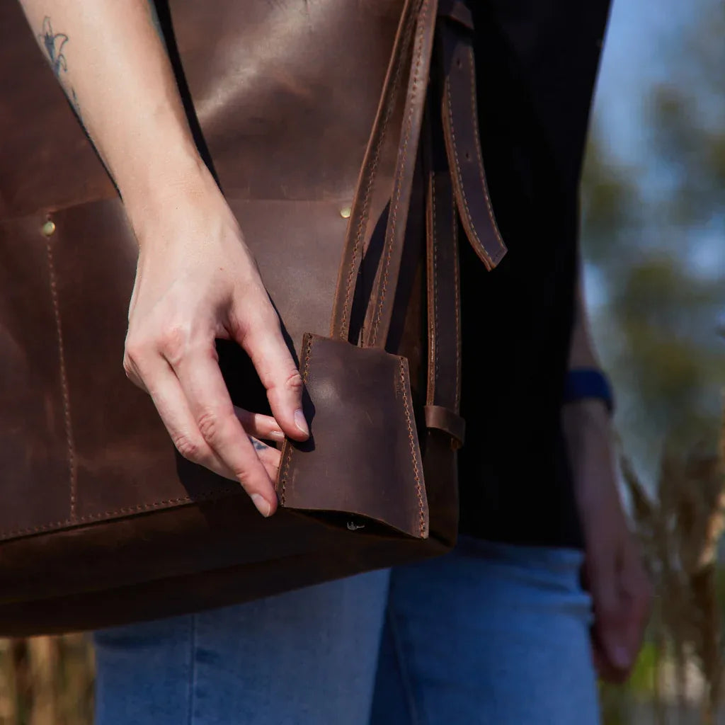 Home key holder made from genuine vintage leather - INCARNEĀ® Global