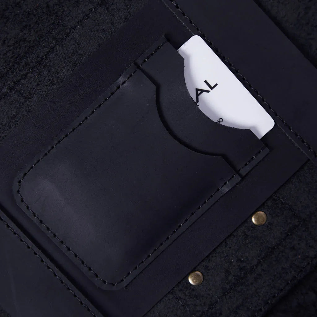 Leather portfolio-organizer for a notebook - INCARNE® Global