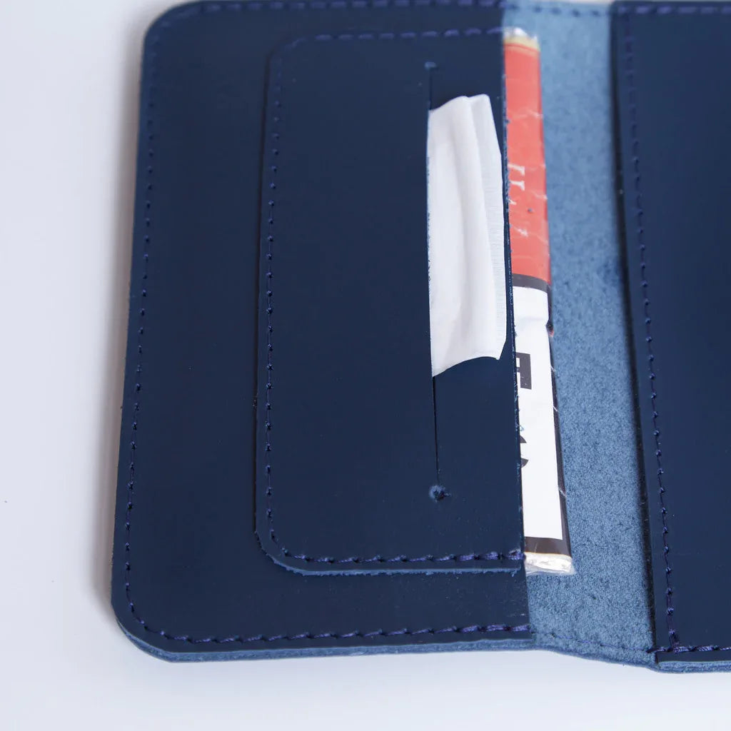 Tobacco organizer Roll Master made from classic leather - INCARNE® Global