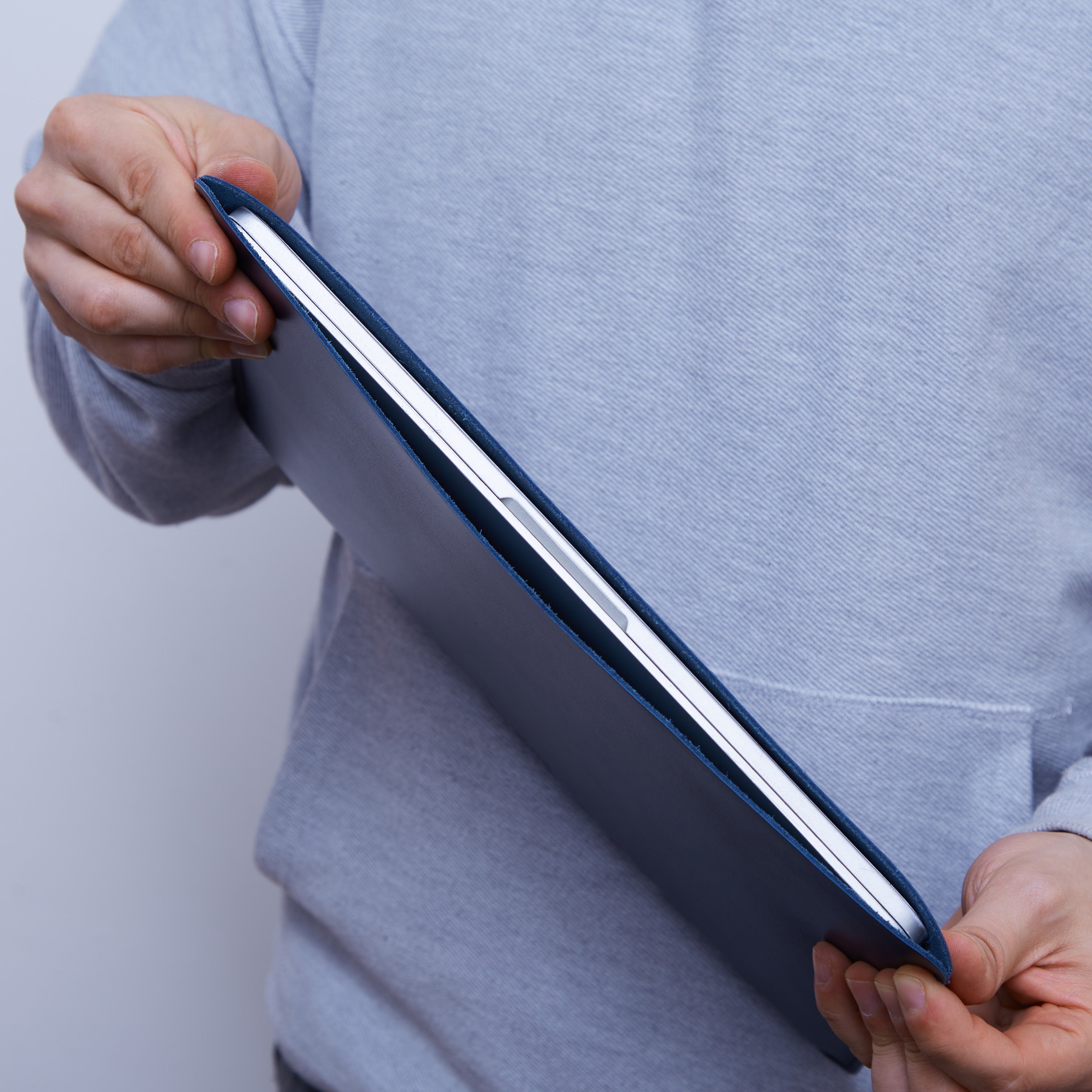New Gamma Laptop Sleeve, Blue