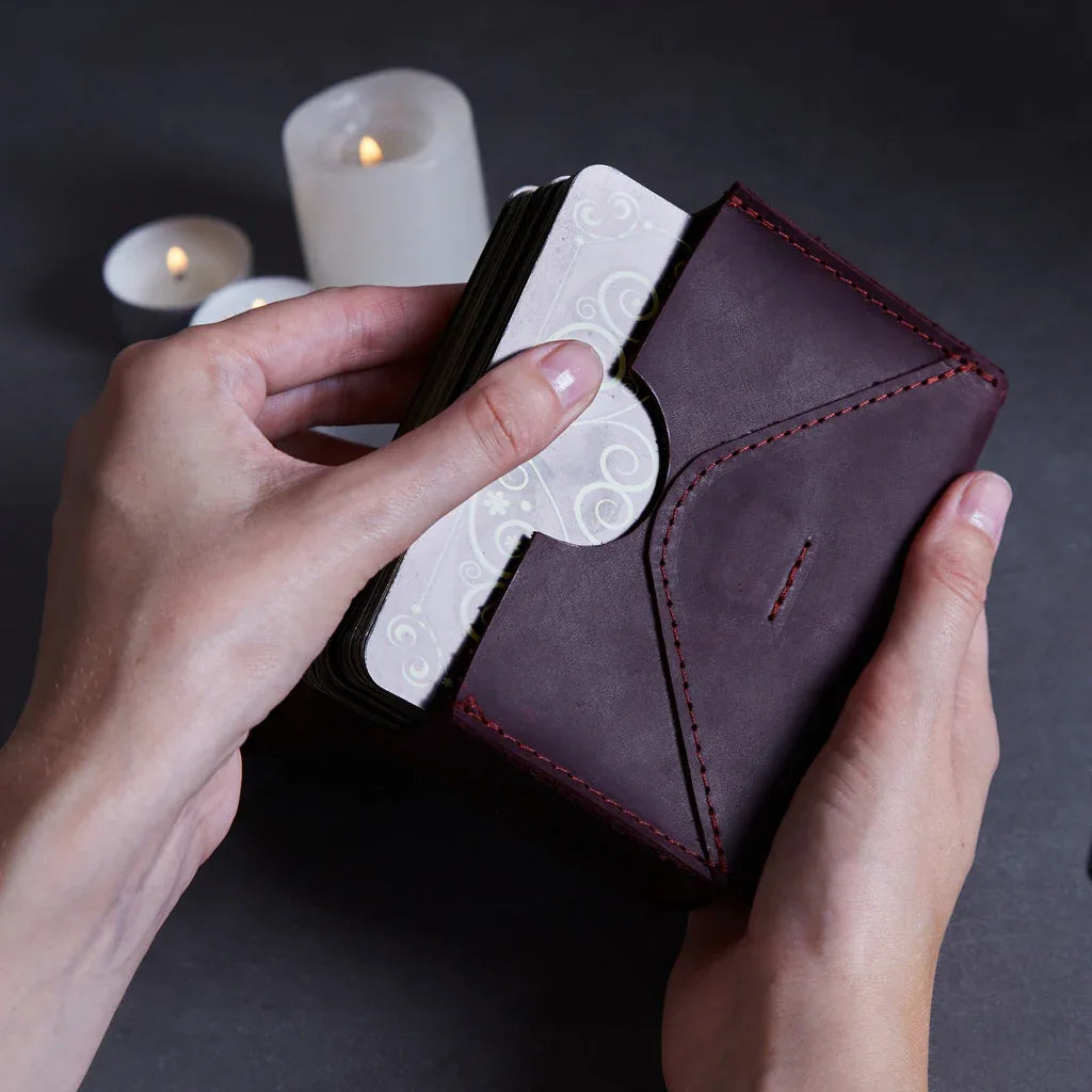 Tarot Message Leather Tarot Bag - INCARNEĀ® Global