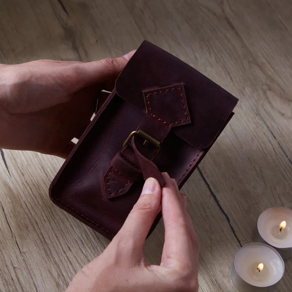 Leather Tarot Holder - INCARNEĀ® Global