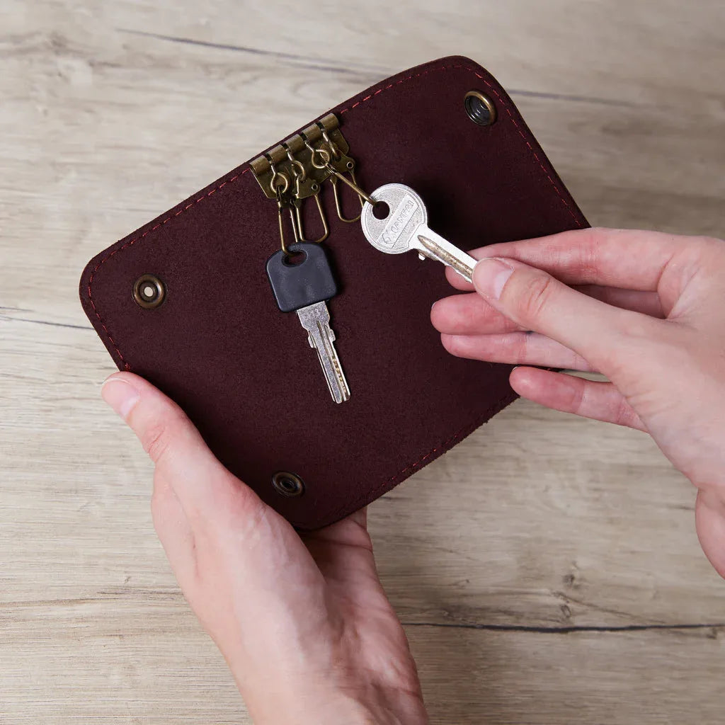 Woody Leather Key Case - INCARNE® Global