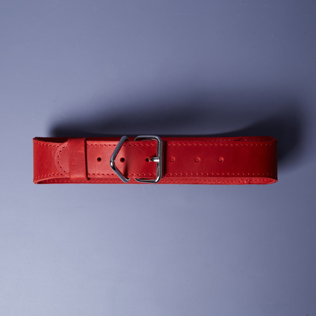 Collar para perros de piel Air Collar para razas medianas con soporte AirTag