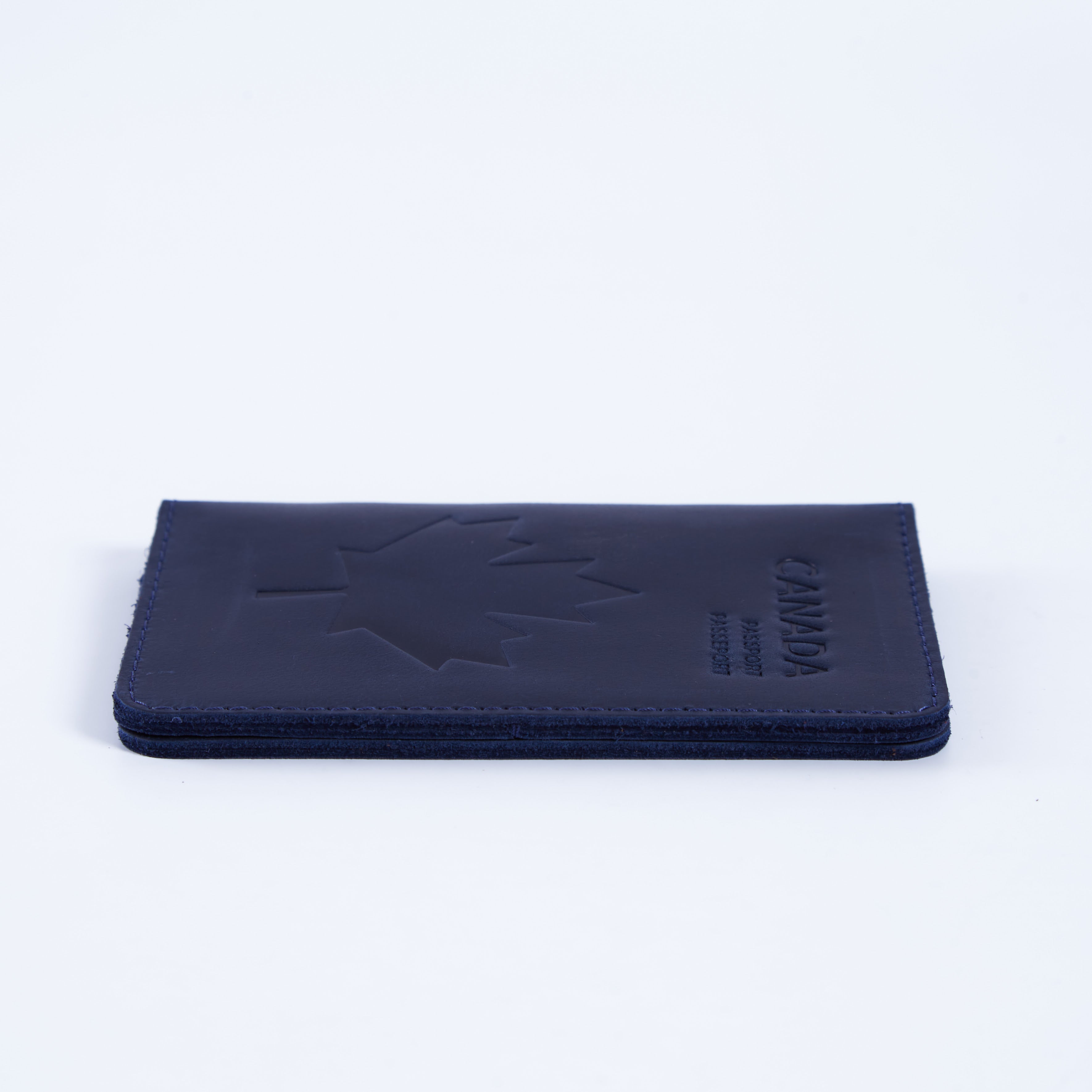 Passport cover with the national symbol of Canada