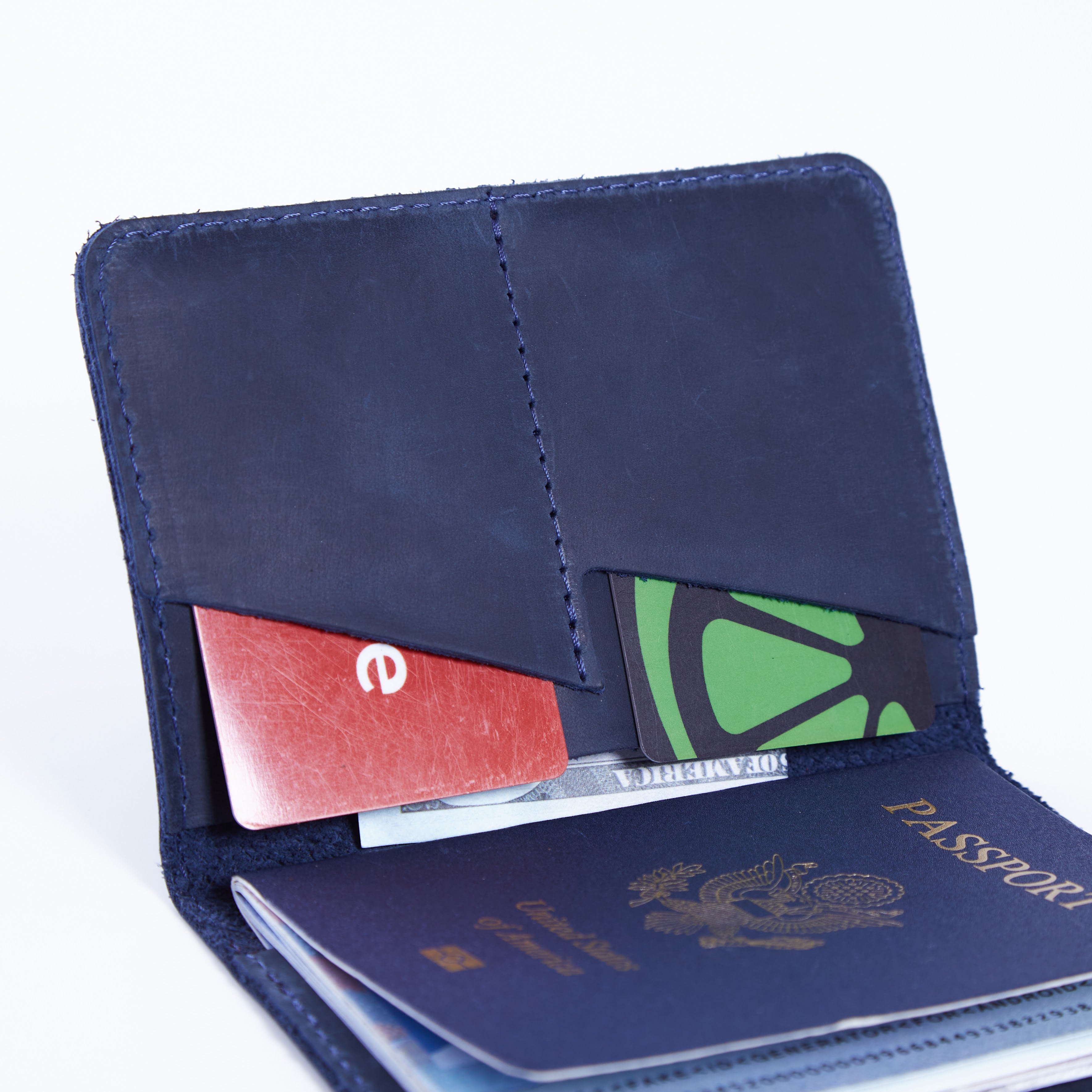 Passport cover with the national symbol of United States