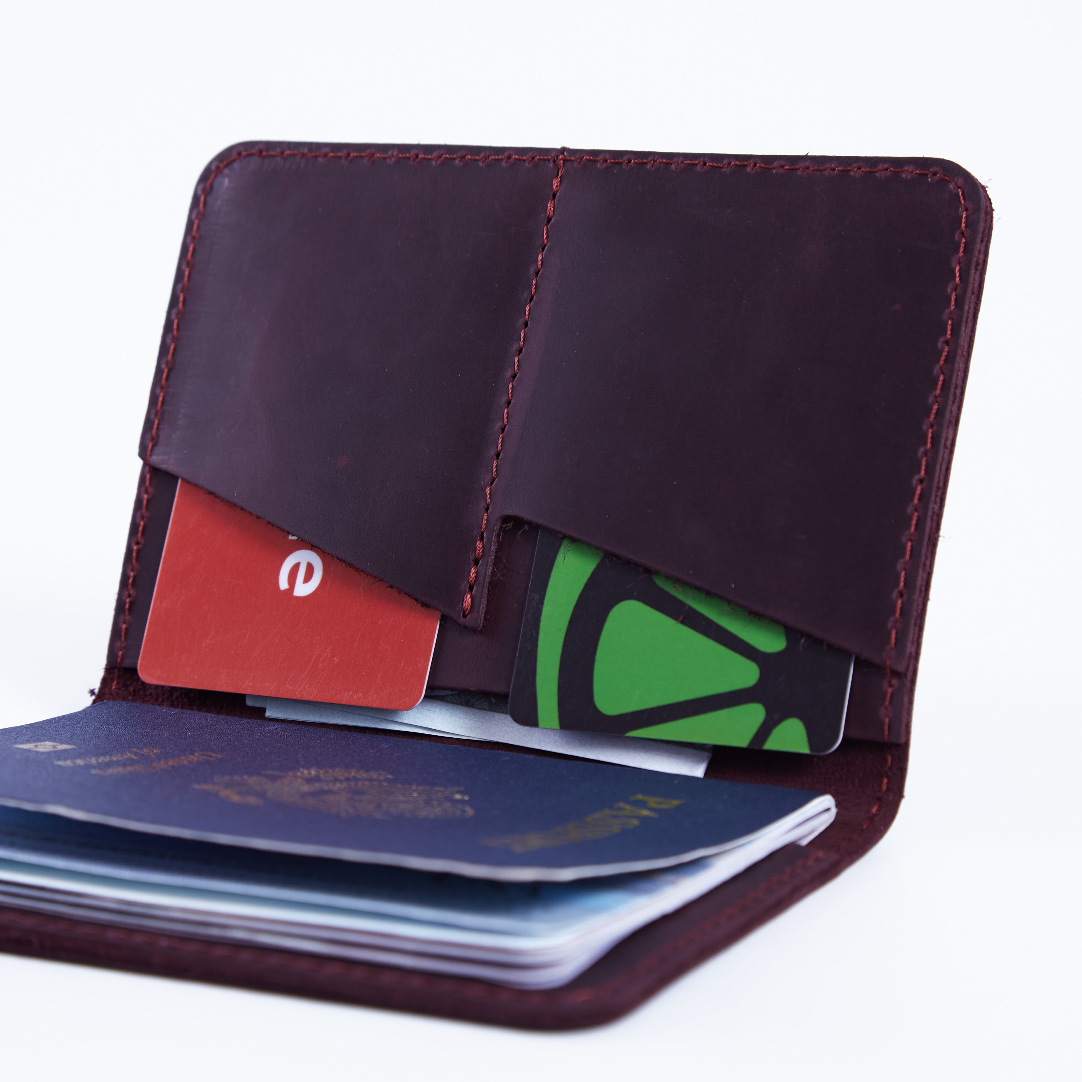 Passport cover with the national symbol of United States