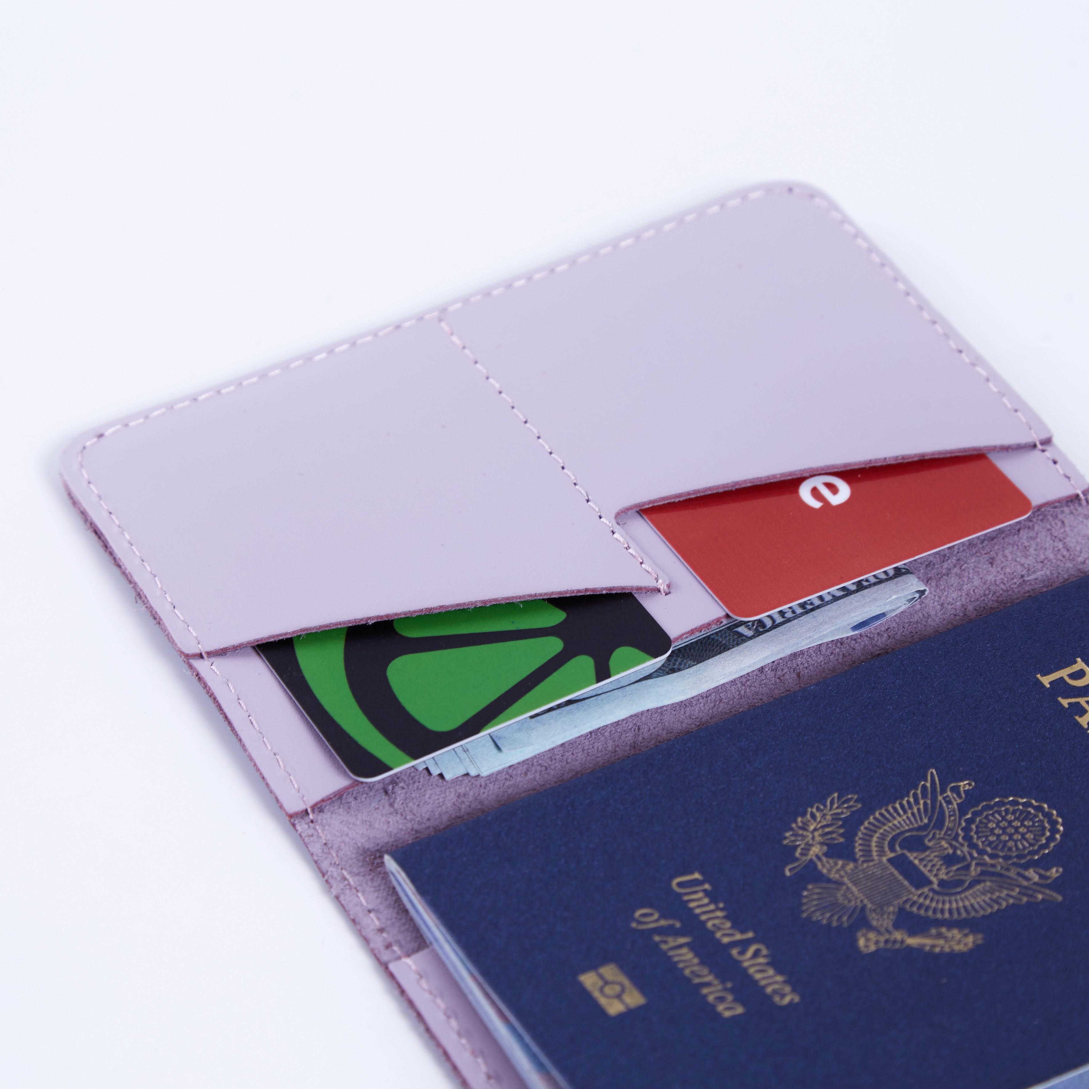 Passport cover with the national symbol of United States