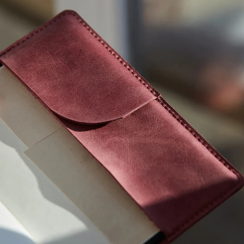 Leather Holly Bible Cover - INCARNE® Global