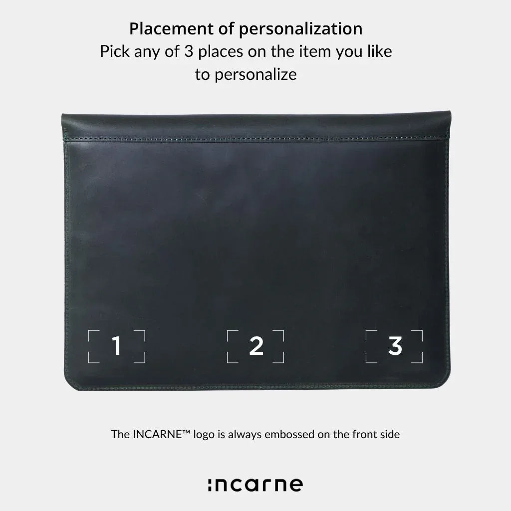 Klouz Laptop Sleeve, Green (vintage) - INCARNE® Global