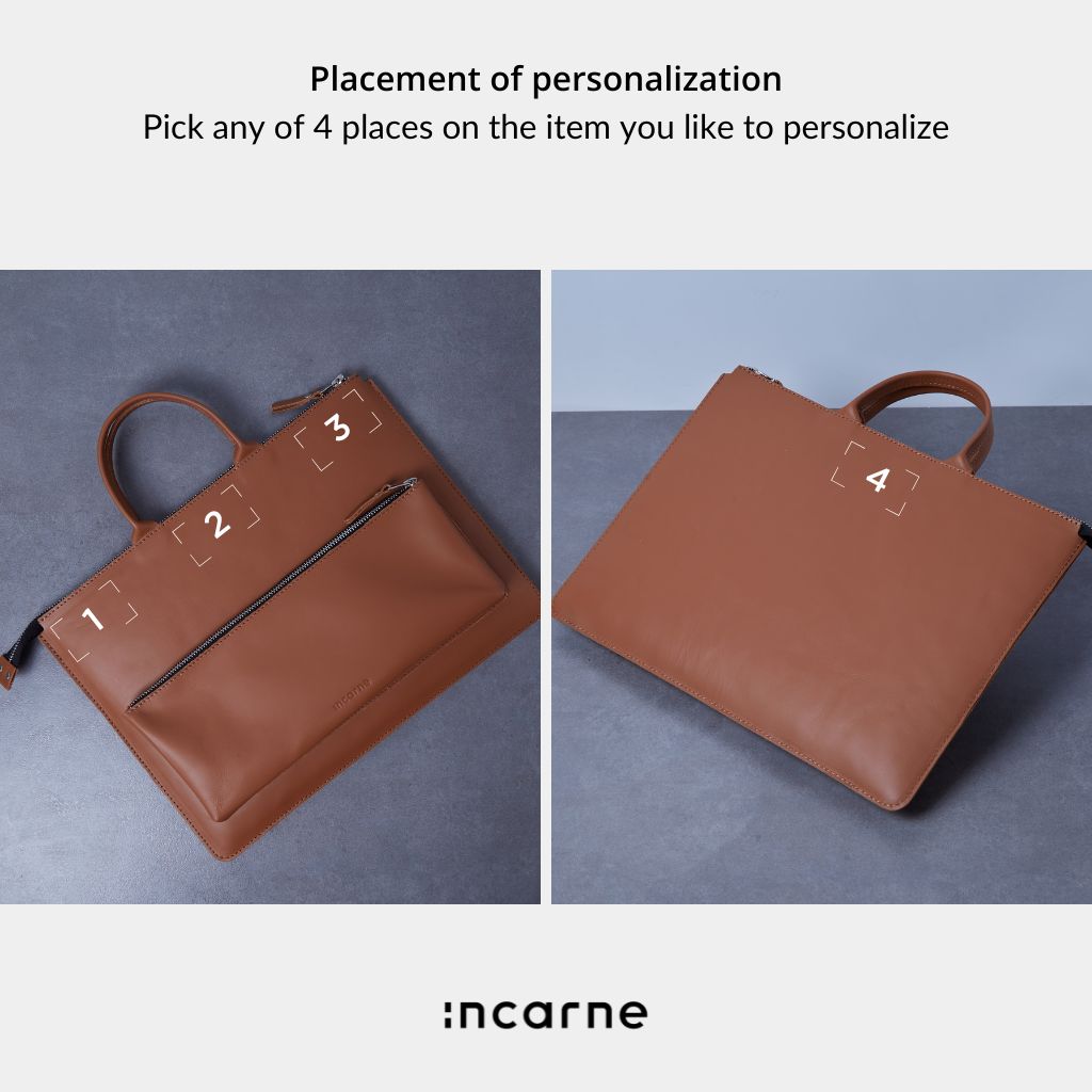 Housse Maryland pour iPad Pro avec poignées en cuir classique