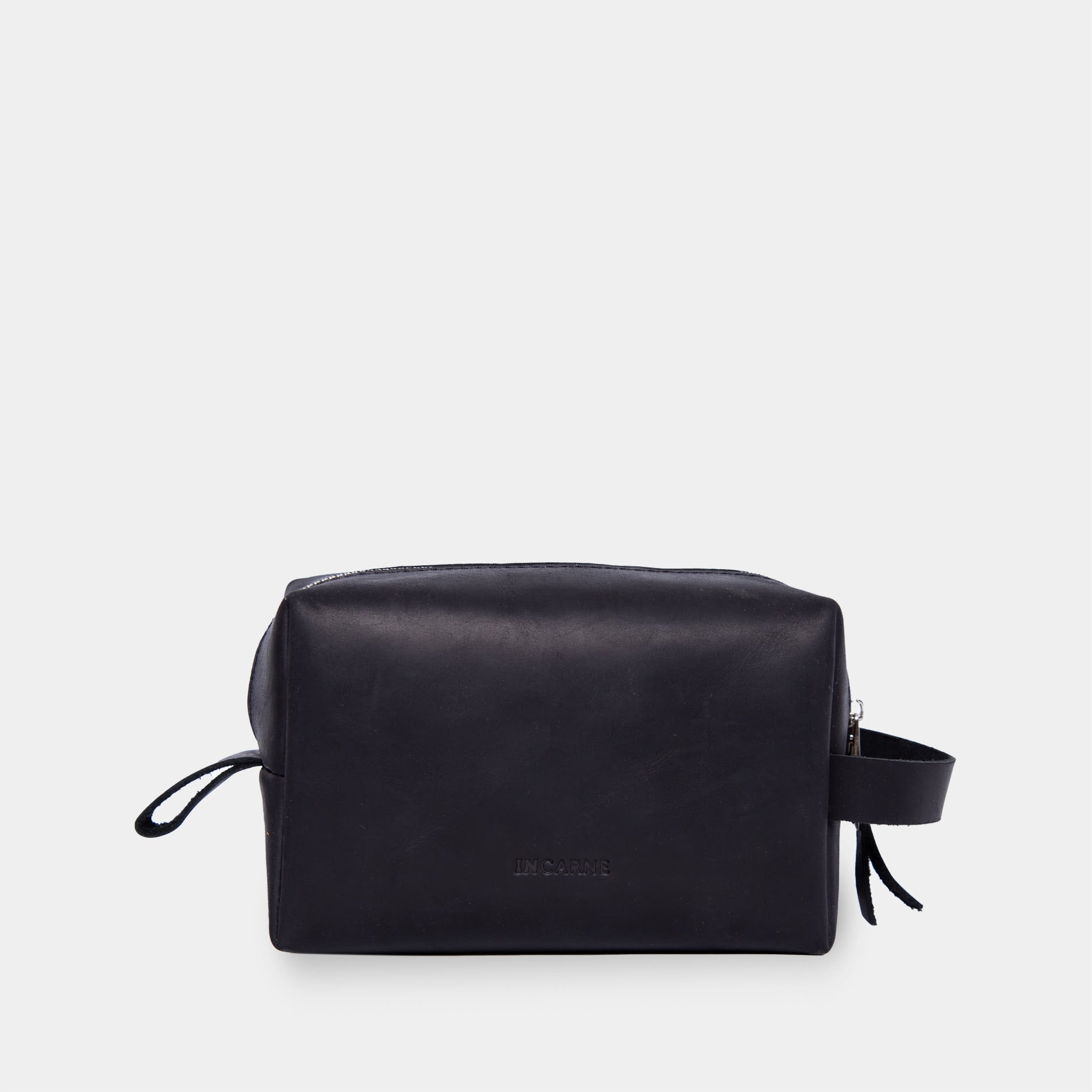 New Limit Leather Cosmetic Bag