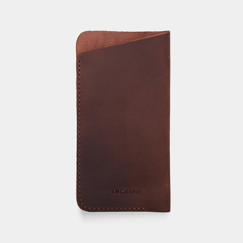 Catch Leather Eyeglass Case