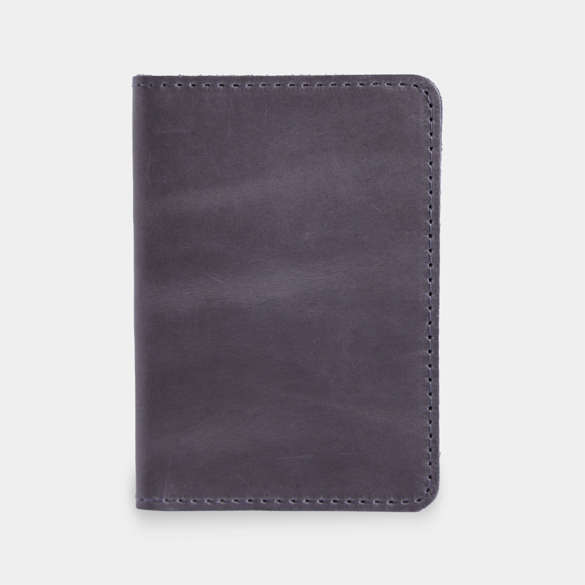 Passport Cover with Pockets Made from Vintage Leather