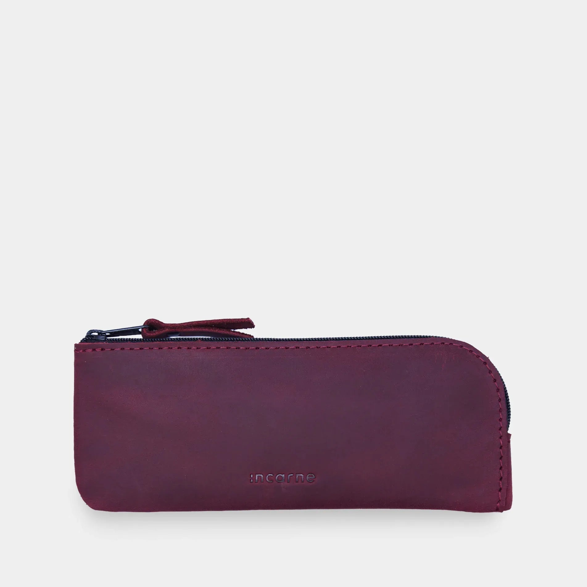Leaf Leather Eyeglass Case - INCARNEĀ® Global