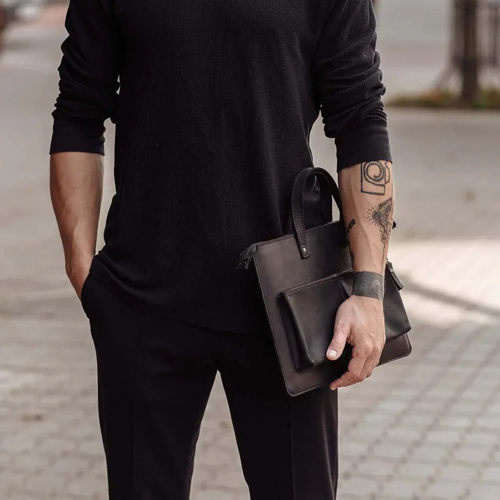Brave Leather Laptop Sleeve - INCARNE® Global