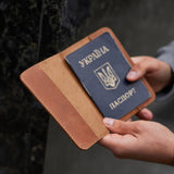 Okładka skórzana na paszport Bali