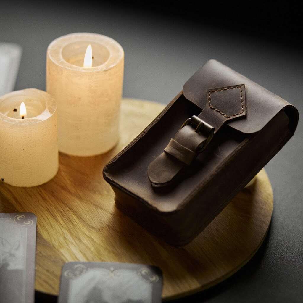 Leather Tarot Holder - INCARNEĀ® Global