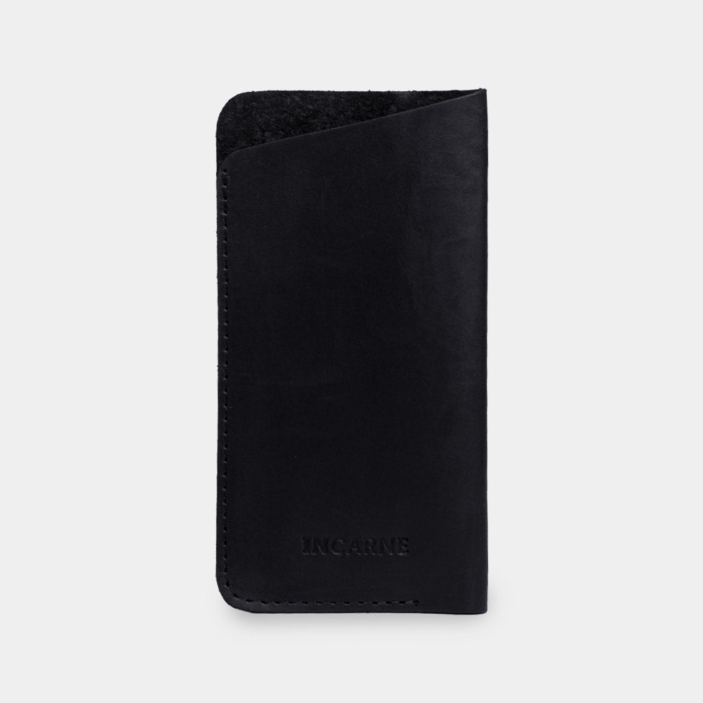 Catch Leather Eyeglass Case