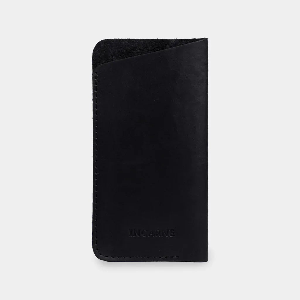Catch Leather Eyeglass Case - INCARNEĀ® Global