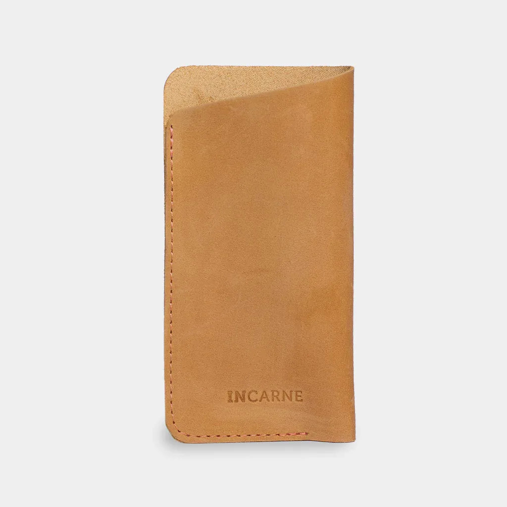 Catch Leather Eyeglass Case - INCARNEĀ® Global