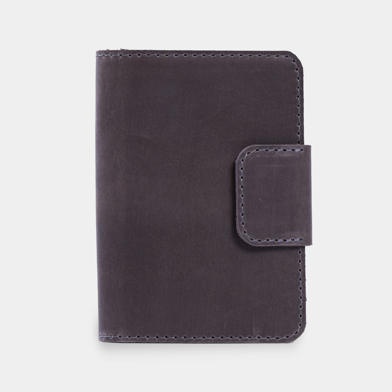 Smart Journey Vintage Leather Passport Cover for Travel with AirTag and Cards Holders