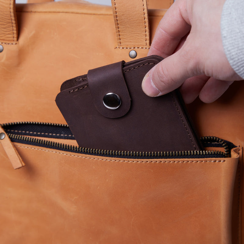 Mini Leder Brieftasche