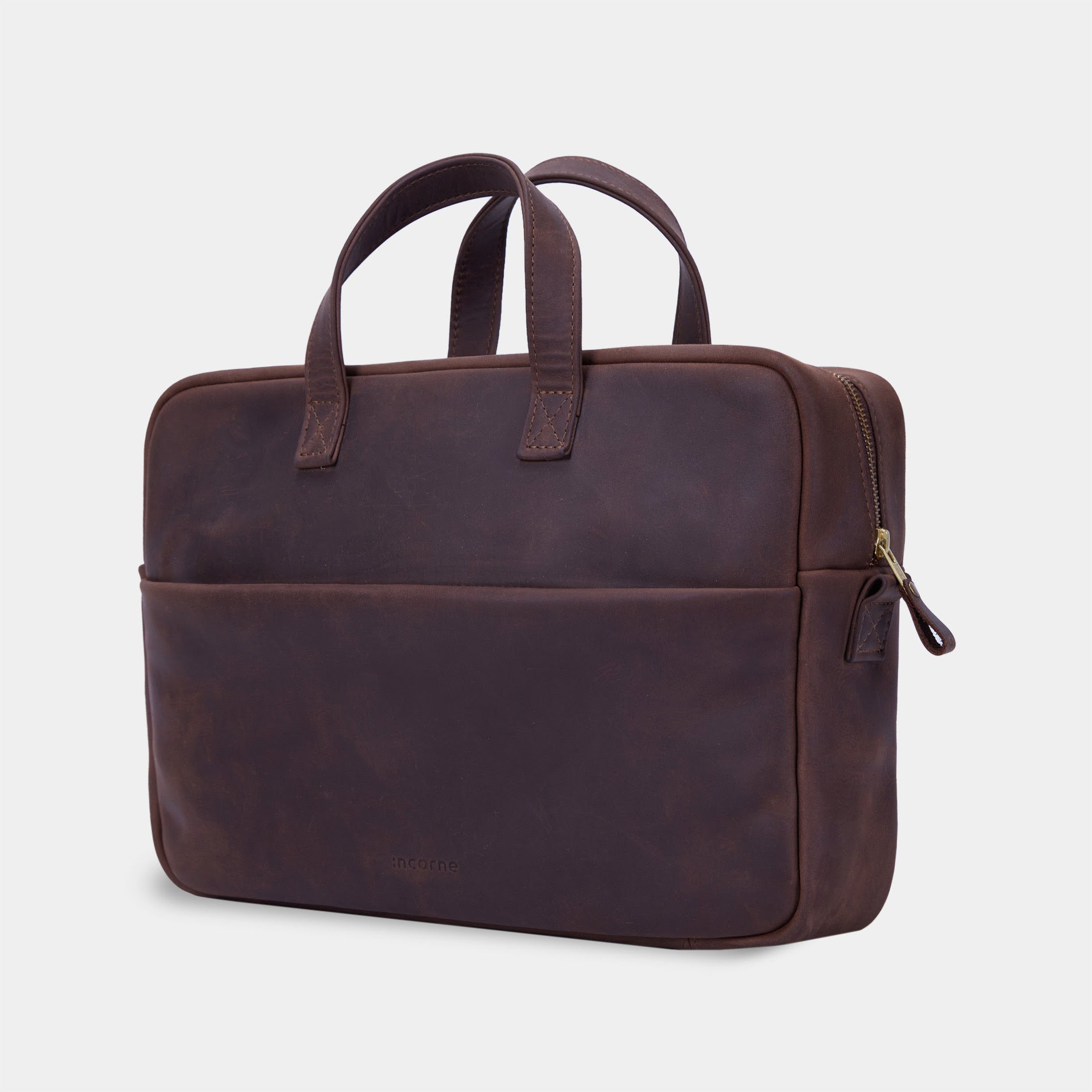 Brief Bag, Brown (vintage)