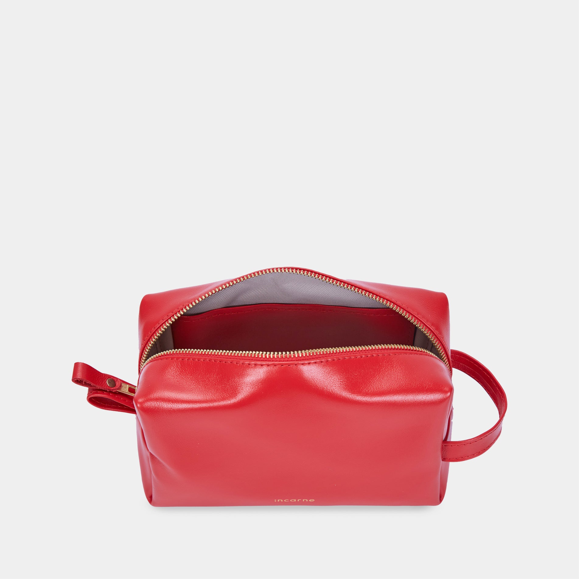 Mirage Large Cosmetic Bag, red
