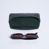 Ellet vintage leather eyeglass case