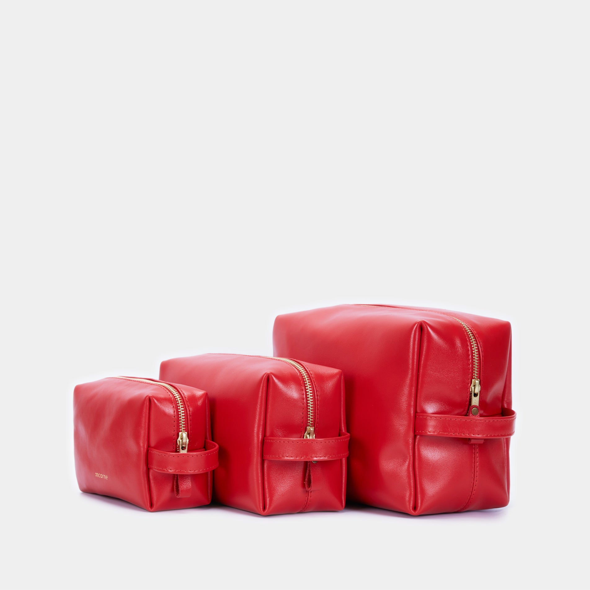 Mirage Large Cosmetic Bag, red