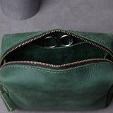 New Limit Leather Cosmetic Bag
