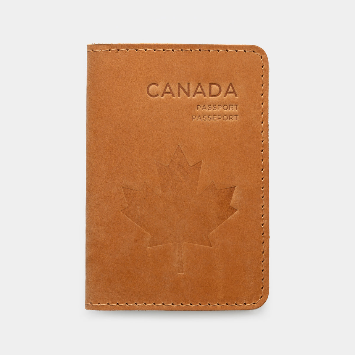 Funda para pasaporte con el símbolo nacional de Canadá