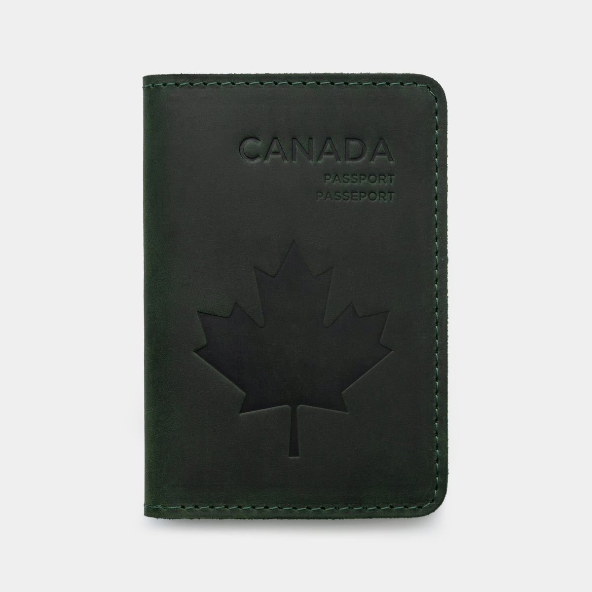 Funda para pasaporte con el símbolo nacional de Canadá