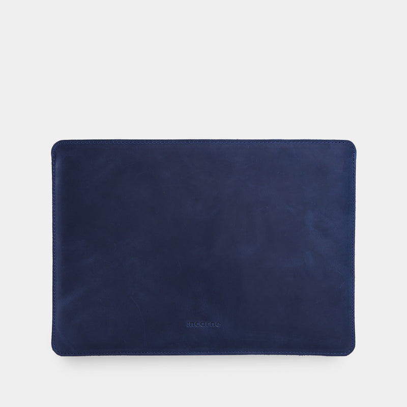 Leather iPad sleeve with felt lining — Gamma Plus