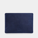 Leather MacBook sleeve with felt lining — Gamma Plus