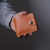Mini portefeuille en cuir