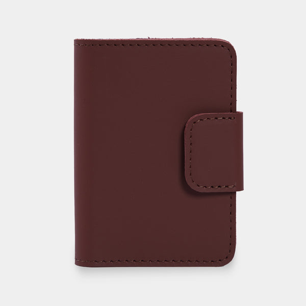 Smart Journey Classic Leather Passport Cover for Travel with AirTag and Cards Holders