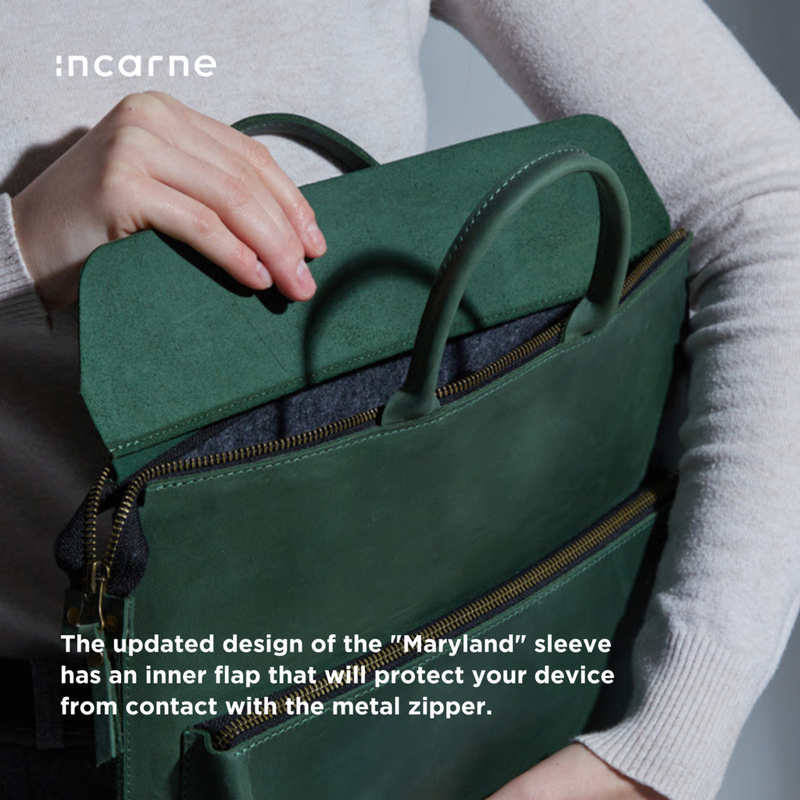 Laptop cases with clearance handles