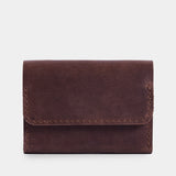 Lean Compact wallet made of vintage leather