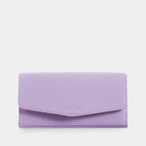 Simple Capacious Wallet Made from Classic Leather