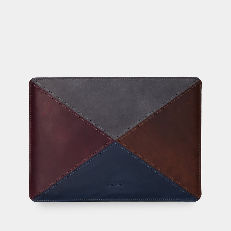 Mosaic leather tablet sleeve