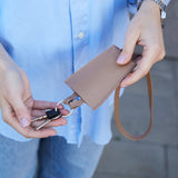 Home key holder made from genuine classic leather