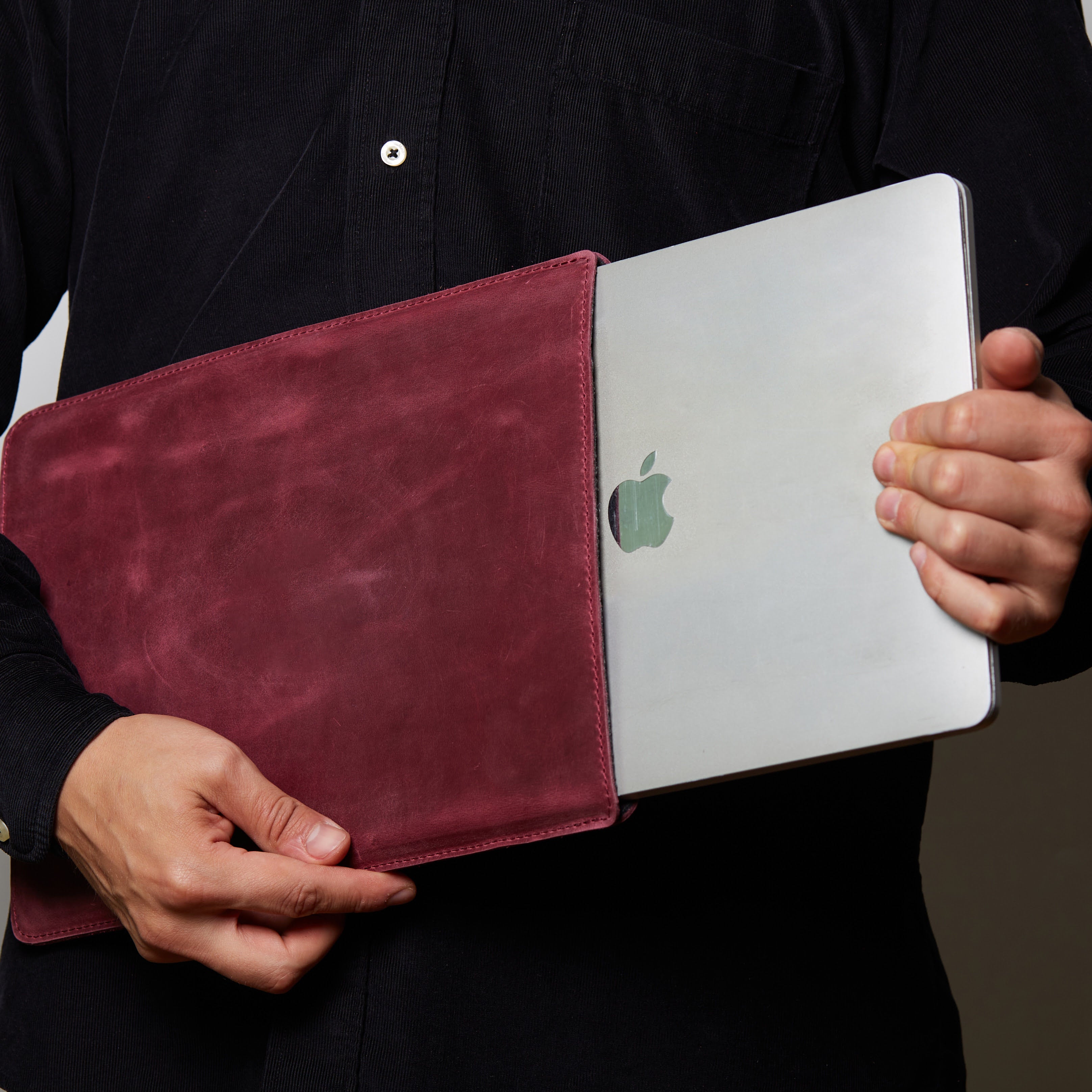 Free Port Plus Laptop Sleeve, Burgundy (vintage)