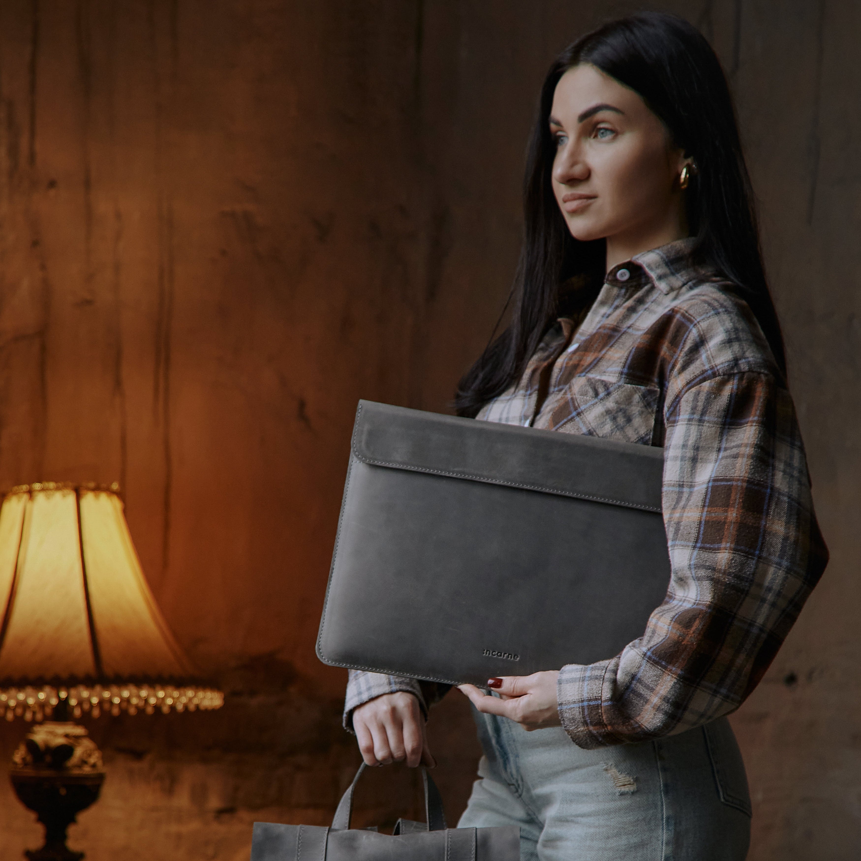 Klouz Laptop Sleeve, Gray (vintage)